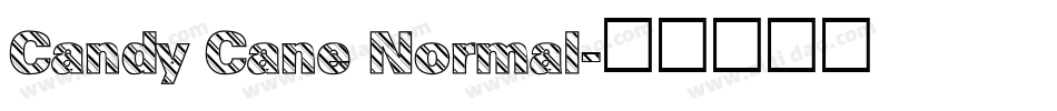 Candy Cane Normal字体转换
